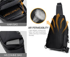 Waterproof Sling Bags Mens Shoulder Crossbody Backpack - Image 6