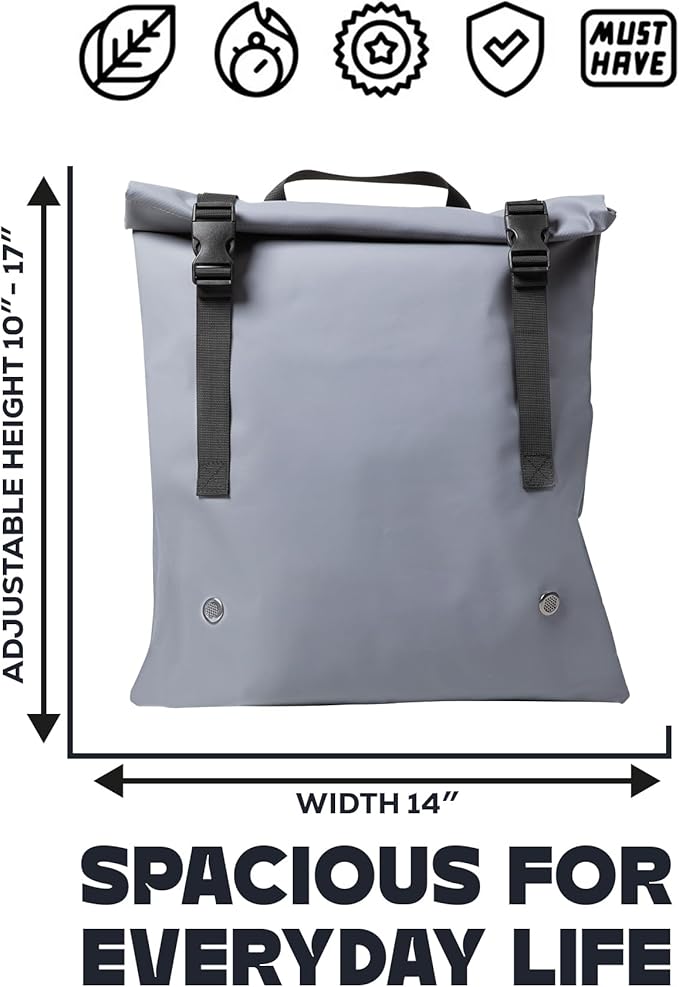 Versatile Water-resistant Shoe & Gym Bag – Travel-Ready, Washable TPU Storage - Image 4