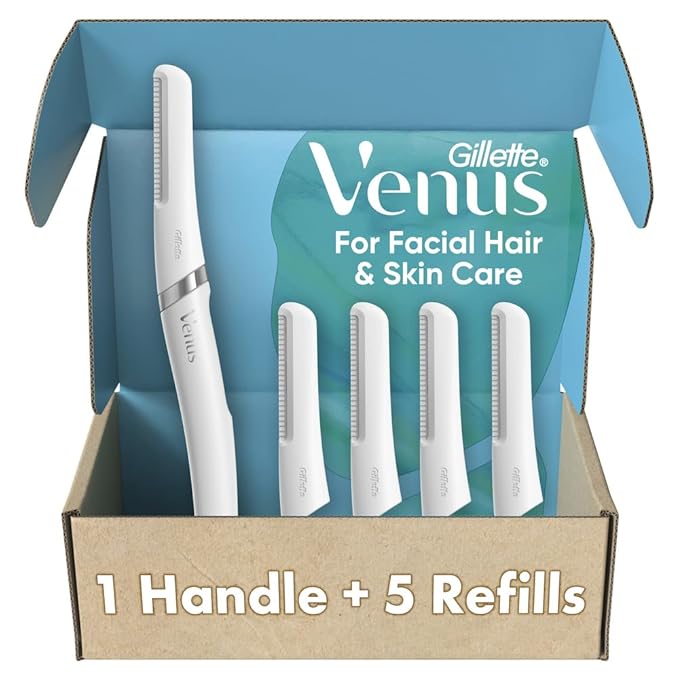 Gillette Venus Facial Razor, Exfoliating Dermaplaning Tool by Venus