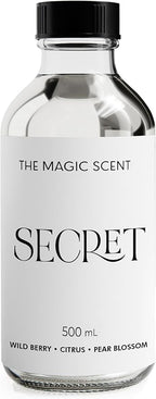 The Magic Scent Secret Diffuser Oil - Hotel & Home Luxury Scents - Diffuser Oil Scents for Home Designed for Use in All Diffusers - 16.5 fl oz, 500 mL