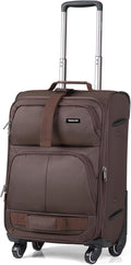 Hanke 20 Inch Softside Expandable Carry On Luggage by Hanke