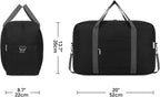 Narwey Carry on Luggage 22x14x9 Airline Approved Foldable Duffle Bag - Image 4