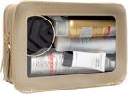 Clear Makeup Bag Small, TSA Approved Portable Toiletry Bag - Image 6