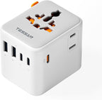 TESSAN Universal Travel Adapter 65W GaN, International Power Adapter by TESSAN