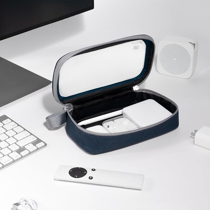pack all Clear Electronic Organizer, TPU Cable Organizer Bag, Compact Cord - Image 8