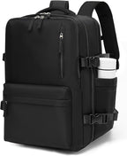 Expandable Travel Backpack Women Men, Carry On Backpack by Unknown