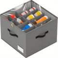 Shoe Organizer for Closet, Foldable Shoe Storage Containers, Fits up to 16 Pairs by LIKMYPICK