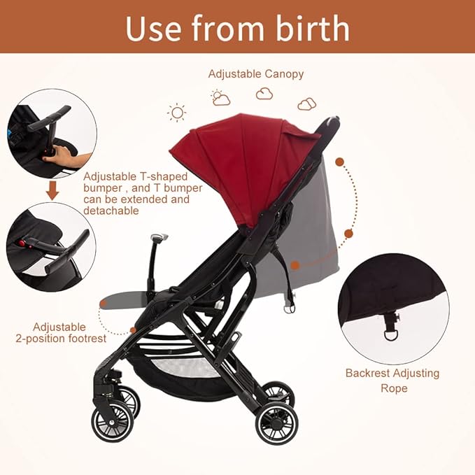 COOL KIDS Portable Stroller - Image 4