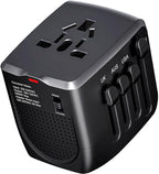 International Travel Adapter Voltage Converter Steps Down 220V to 110V by LINGPEI