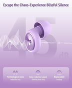 Ear Plugs for Sleeping Noise Cancelling Earbuds:45db Loop Earplugs for - Image 2
