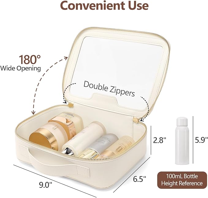 PACKISM Large Clear Makeup Bag - Image 5