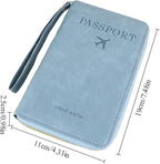 Rowgins Rfid Blocking Passport Holder Wallet, Rowgins Rfid Passport Holder - Image 9