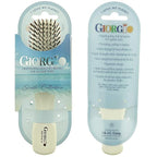 Giorgio GIO1IVY - GIO2IVY Ivory Gentle Touch Detangler Hair Brush for Men Women and Kids. Soft Bristles for Sensitive Scalp. Wet and Dry for all Hair Types. Scalp Massager Brush