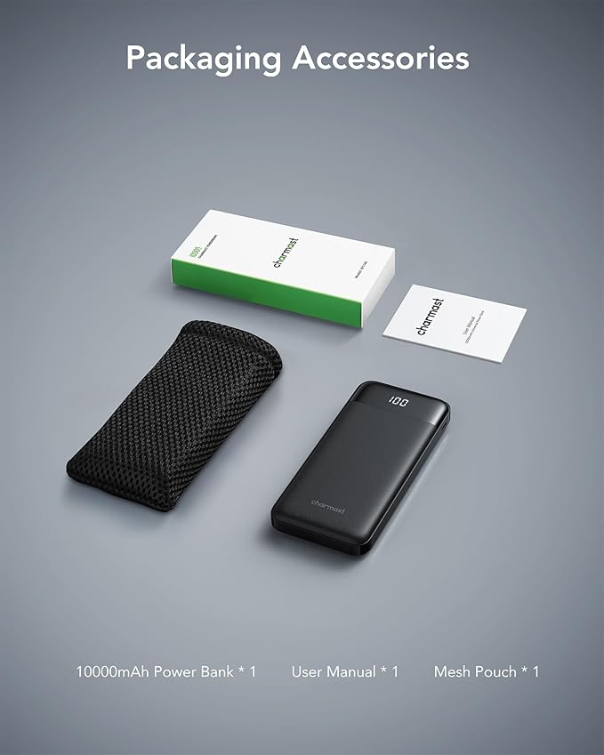 charmast Portable Charger with Built in Cables, Power Bank with Cords Wires - Image 8