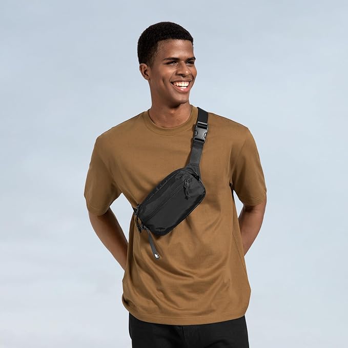 tomtoc 1.5L Sling Bag with RFID Blocking, Crossbody Bag Minimalist Chest - Image 8