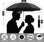 LLanxiry Compact Travel Umbrella, Mini Windproof Umbrellas - Image 4