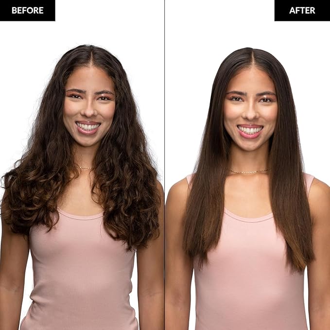 FoxyBae Flat Iron Hair Straightener - TRÉS Sleek 1.75" Wide Plate Titanium Flat-Iron - Dual Voltage Portable Professional Hair Straightener - Hot Tools - Locks Moisture & Shine [Black Rose-Gold]