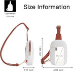 Telena Small Sling Bag for Women Leather Crossbody Fanny Packs Chest Bag for - Image 7