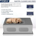 TORVA 14 x 18 Inch Undermount Kitchen Sink, Premium 304 Stainless Steel Bar Sink - Image 7