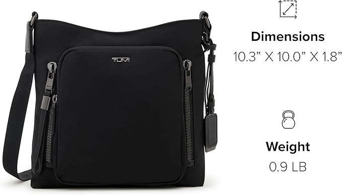 TUMI - Voyageur Tyler Crossbody - Nylon Crossbody Bag - Business, Travel Bag - - Image 7