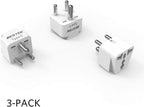 BESTEK India, South Africa Travel Plug Adapter, Grounded Universal Type D Plug - Image 8