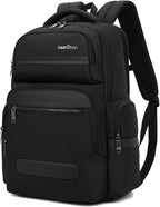Professional Business Backpack for Men, 15.6inch Laptop Compartment by Unknown