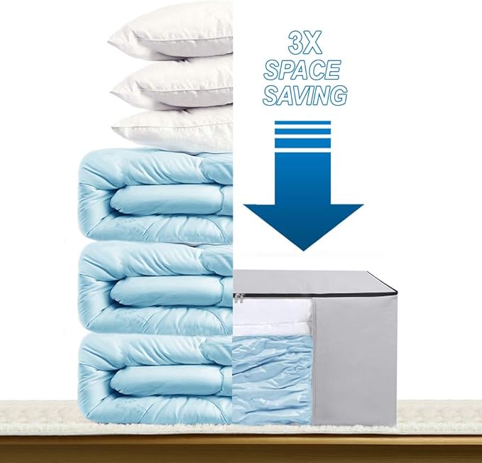 Cube Vacuum Storage Bags, Space Saver Bags, Premium Totes - Image 3