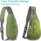 TITECOUGO Small Sling Bag, Lightweight Crossbody Backpack - Image 3