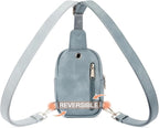 Telena Small Sling Bag for Women Leather Crossbody Fanny Packs Chest Bag for - Image 5