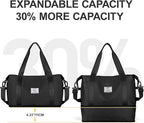 Travel Duffel Bag, Sports Tote Gym Bag, Shoulder Weekender Overnight Bag - Image 5