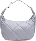Insulated Lunch Bag for Women, Quilted Reusable Lunch Box - Image 9