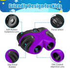 3-8 Years Old Girl Easter Gifts, VNVDFLM Compact Binoculars - Image 3