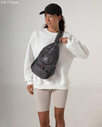 WATERFLY Packable Small Crossbody Sling Backpack Shoulder Chest Bag Daypack - Image 6