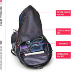 Bseash 50L Hiking Backpack, Water Resistant Lightweight Outdoor Sport Daypack - Image 5
