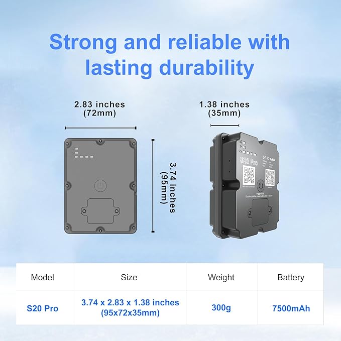 GPS Tracker for Vehicles Long Battery Life up to 7 Months Battery Life - Image 9