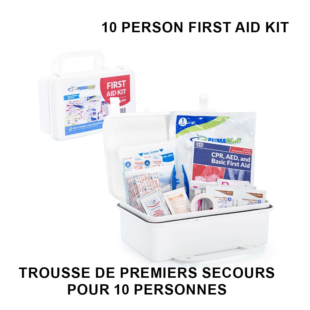 KC 10PP 10 Person Compact First Aid Kit (10 Person Kit)