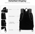 Lanola Basic Multi-Pocket Multipurpose Backpack Classical Water Resistant - Image 5