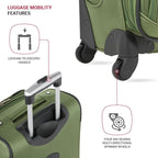 SwissGear Sion Softside Expandable Luggage, Carry-On 21-Inch - Image 2