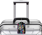 2-Pack Artistic Cat Luggage Tags - Image 5