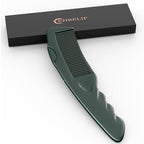 Dandruff Comb Green Upgraded Fine Tooth Scalp Detox Comb Lice for Women, Men & Kids Scalp Detoxing, Sweep & Massage Hair Brush Tool with Elegant Box for Hair Care