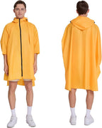 Cloak raincoat Unisex poncho Adult hooded men and women - Image 2