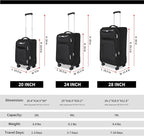 3-Piece Softside Expandable Luggage Set - Image 2