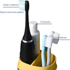 Detachable Travel Toothbrush Holder, Portable Toothbrush Case 3 in 1 Toothpaste - Image 5