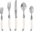 French Home Laguiole 20 Piece Flatware Set – 18/10 Stainless Steel Flatware Set by FrenchHomeLaguiole