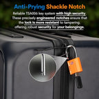 TSA Approved Luggage Locks, Ultra-Secure Dimple Key Travel Locks - Image 3