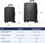 Travelpro Maxlite Air V2 Hardside Expandable Luggage, 8 Spinner Wheels - Image 6