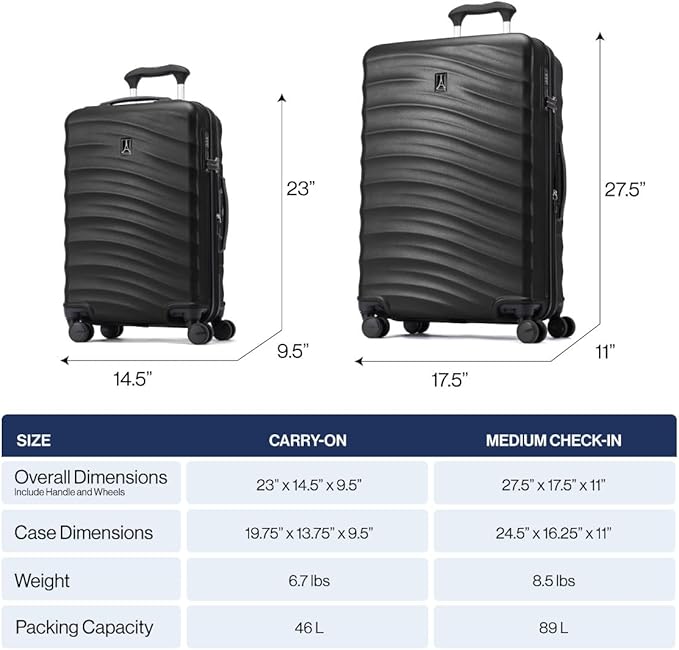 Travelpro Maxlite Air V2 Hardside Expandable Luggage, 8 Spinner Wheels - Image 6