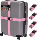 GORILLA GRIP Heavy Duty 4 Pack Adjustable Luggage Straps by GorillaGrip