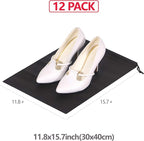 12 Pack Shoe Bags for Travel Non-Woven - Image 2