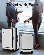 Luggage Sets 2 Pieces, 20 Inch Carry On Luggage and Expandable 28 Inch Checked - Image 9